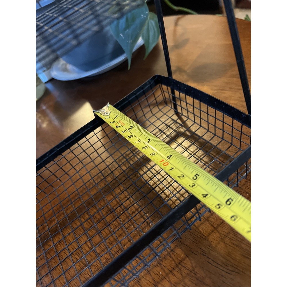 Two Metal Basket Stands - Picture 4 of 5